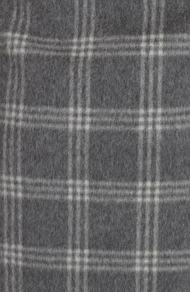 Theory Westport Plaid Wool & Cashmere Miniskirt, Alternate, color, 