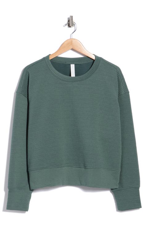 Ridge Relaxed Fit Ottoman Sweater
