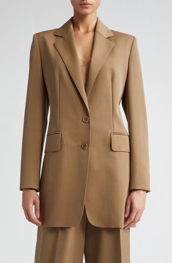 【送料&関税込】Max Mara Caprile Single-breasted Blazer Max Mara 'Caprile' single - Schott 2190J slim fit puffer