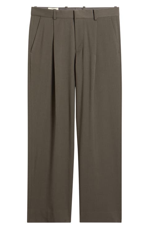Pleated Tapered Pants