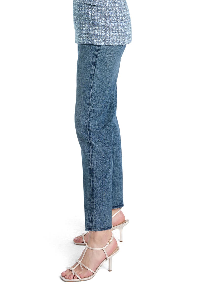 The Otto Super High Waist Ankle Boyfriend Jeans, Alternate, color, STOWE