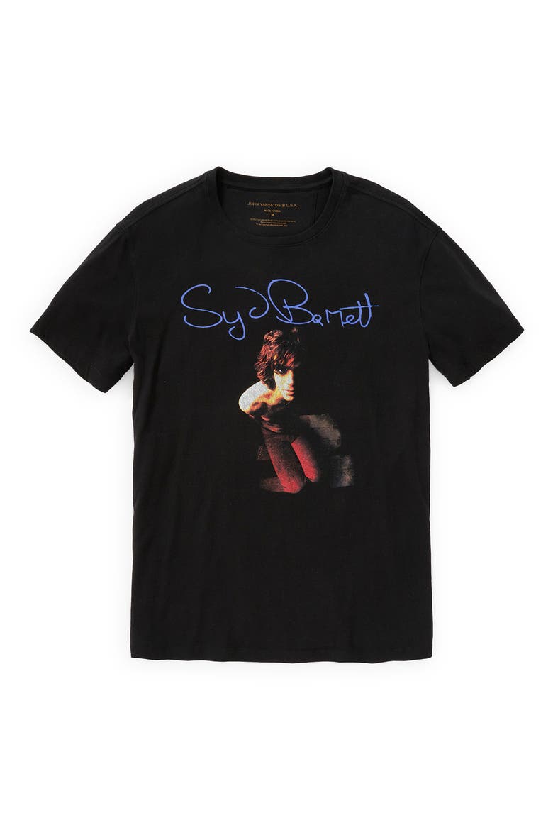 Men's Syd Barrett Floor Graphic Tee, Alternate, color, BLACK