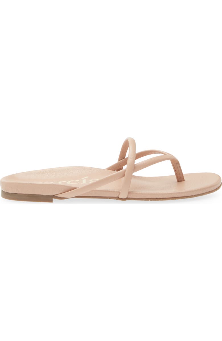 Pedro Garcia Belany Flip Flop, Alternate, color, Buff Caprine