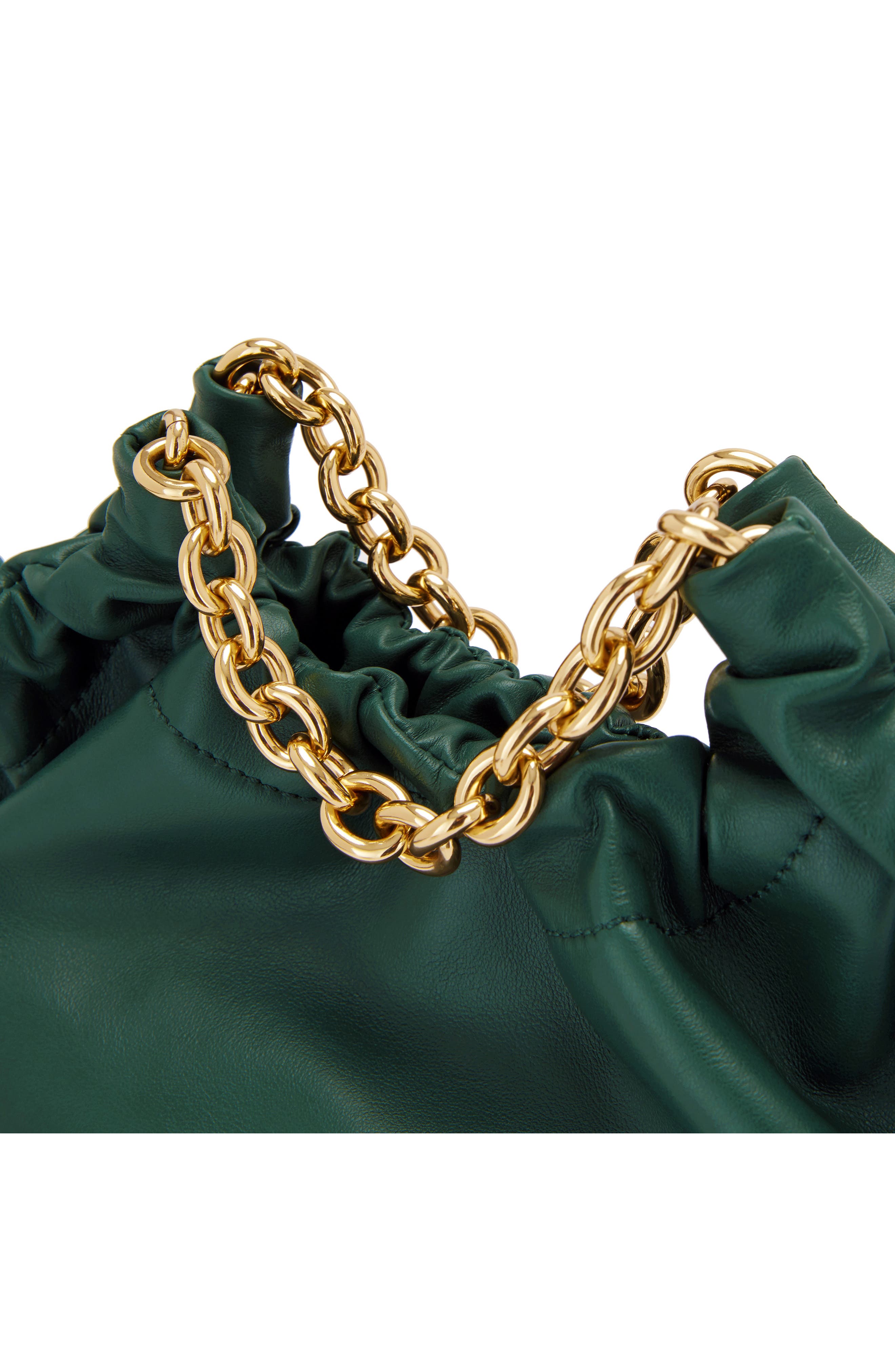 DeMellier Small Miami Leather Handbag, Alternate, color, Forest Green