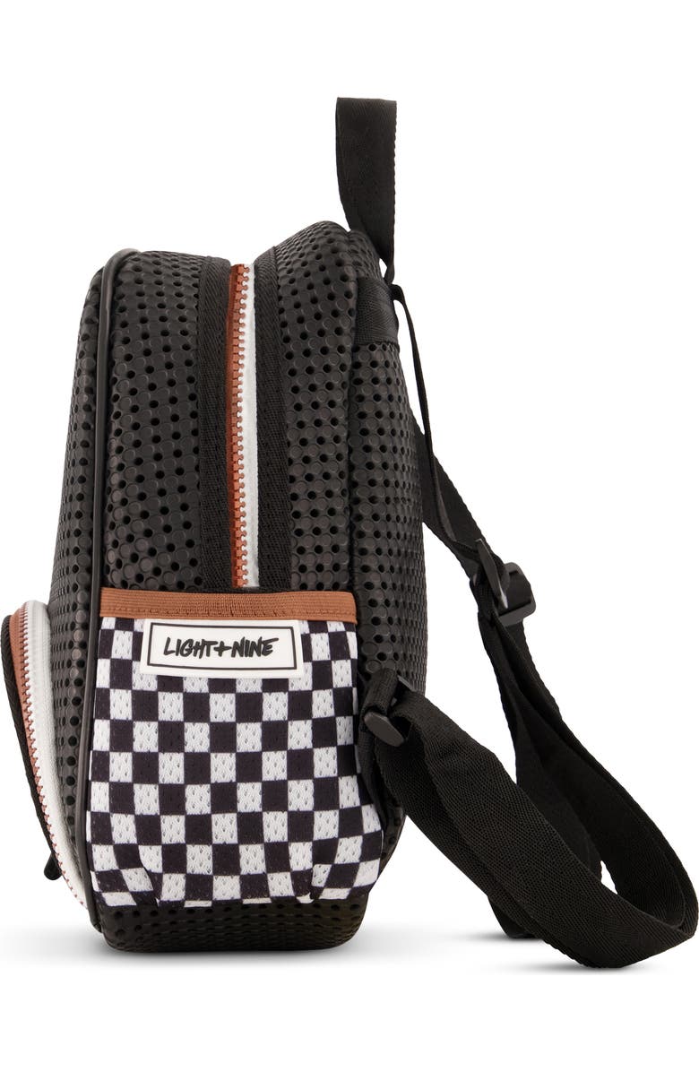 Light+Nine Kids' Checkered Little Miss Backpack, Alternate, color,