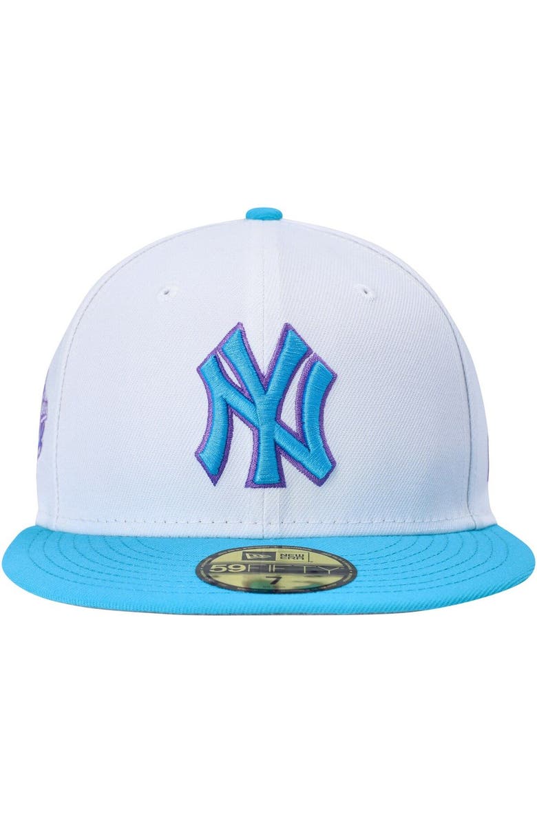 New Era Men's New Era White New York Yankees 1999 World Series Vice 59FIFTY Fitted Hat, Alternate, color, White