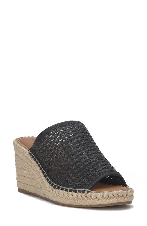Cabriah Espadrille Platform Wedge Slide Sandal (Women)