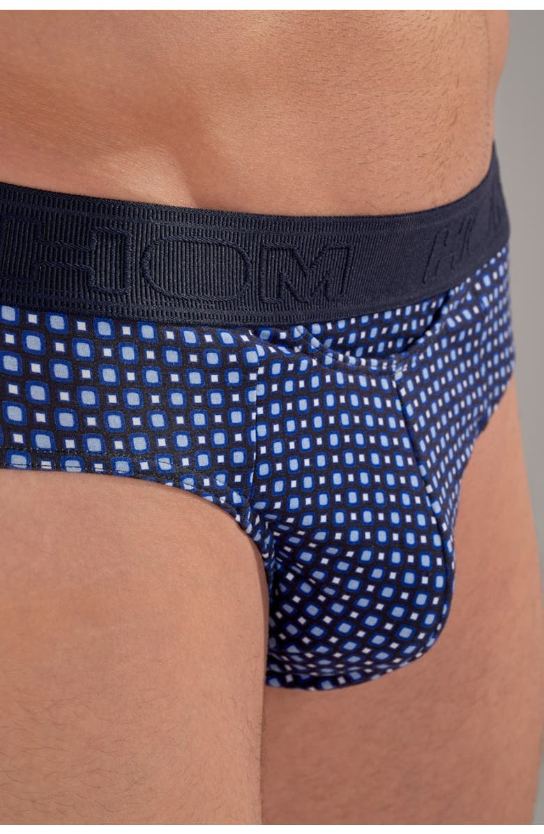 HOM Hampton Mini Briefs HO1, Alternate, color, Navy Print