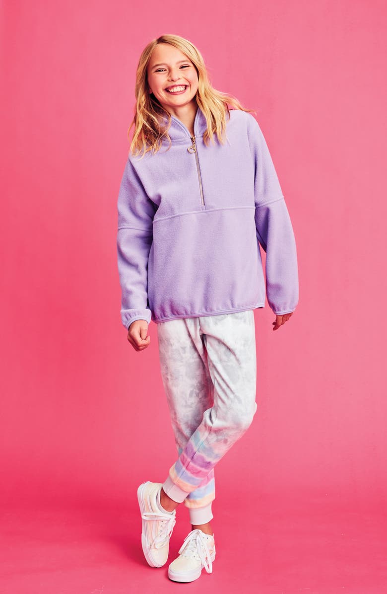 Iscream Kids' Fleece Half Zip Pullover, Alternate, color, 