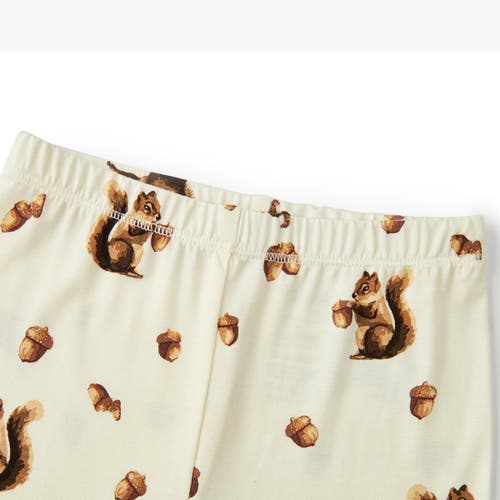Milkbarn Luxe Stretch Legging In Brown