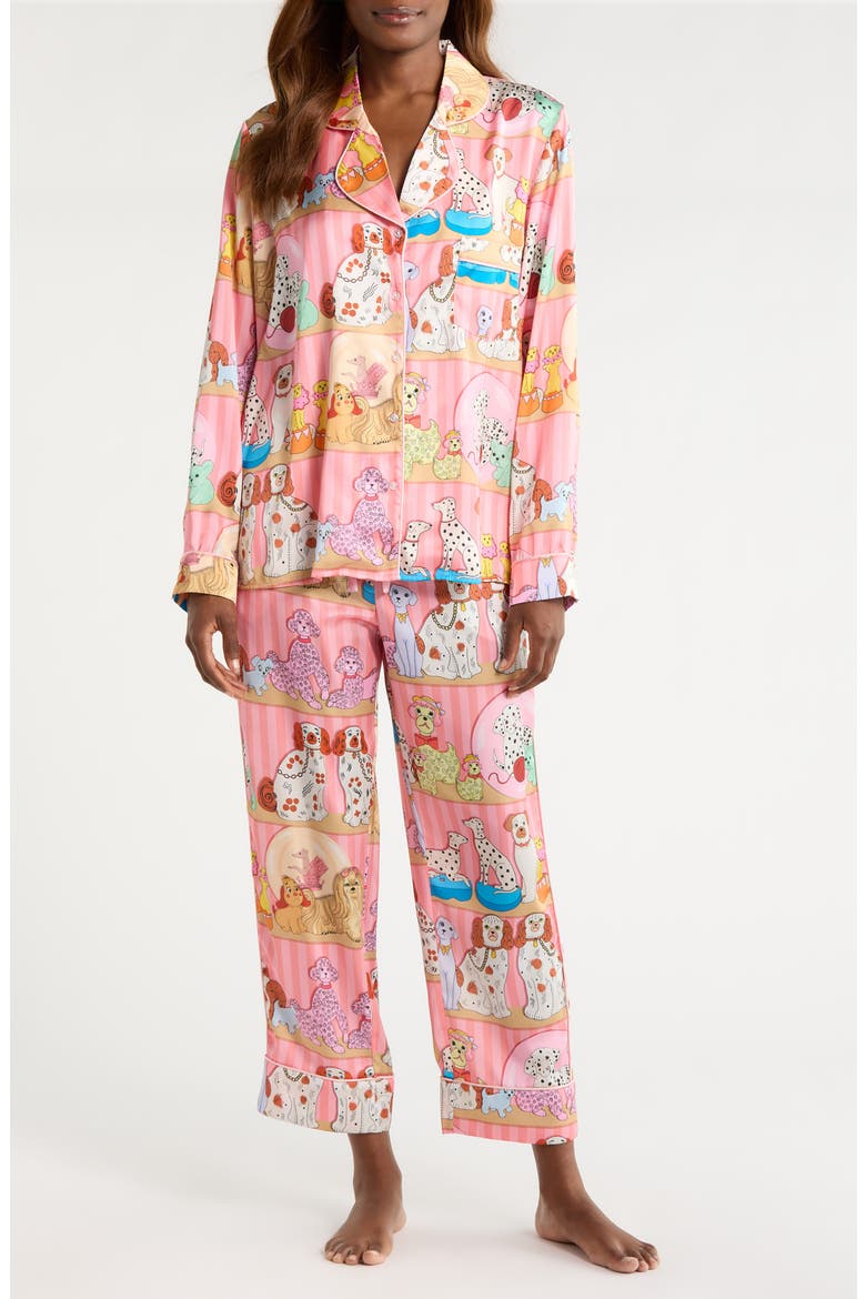 Dog Collector Pajamas, Main, color, PINK