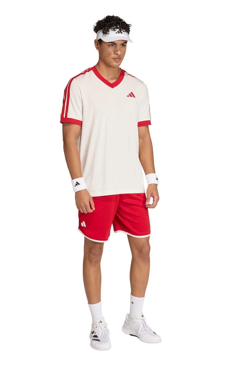 adidas Tennis Classics Shorts, Alternate, color, Power Red/ /