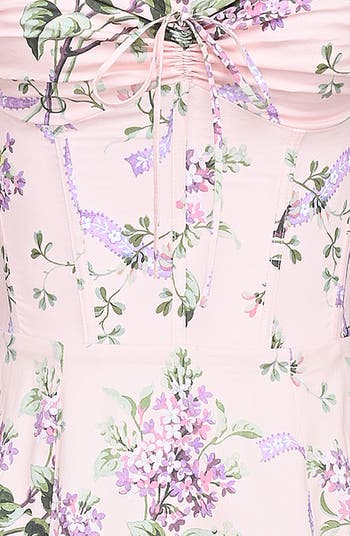 Rosalee Floral Stretch Cotton Petticoat Dress
