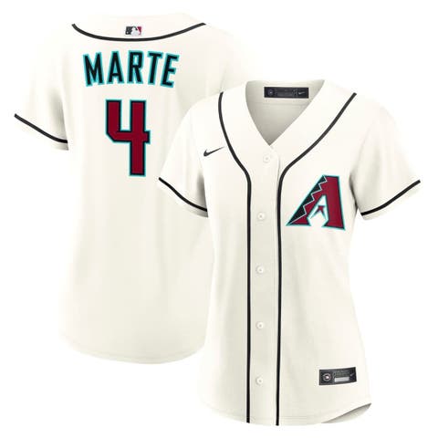 Women's Nike Ketel Marte Cream Arizona Diamondbacks Home Replica Jersey