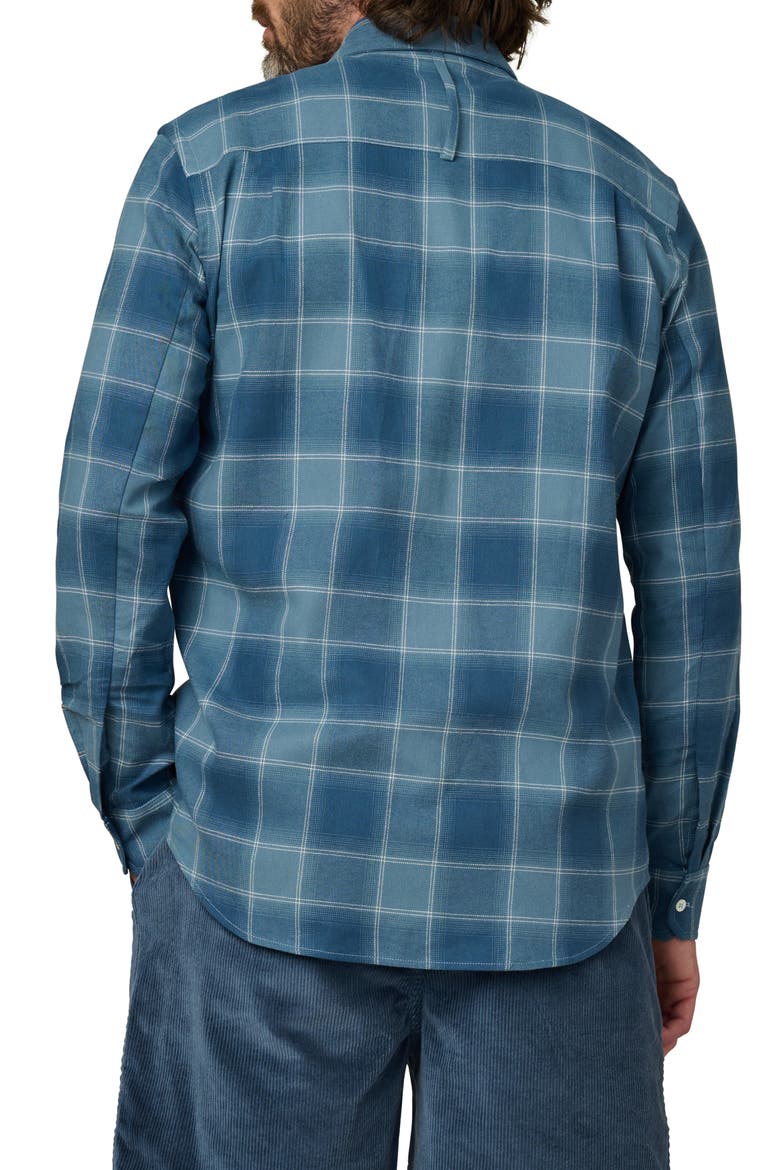 The Reynolds Plaid Button-Up Shirt, Alternate, color, BLUEFIN PLAID