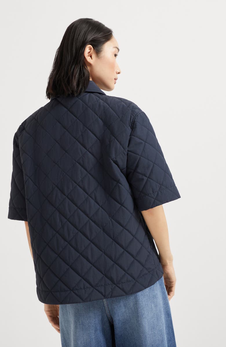 Brunello Cucinelli Outerwear with monili, Alternate, color, Blue