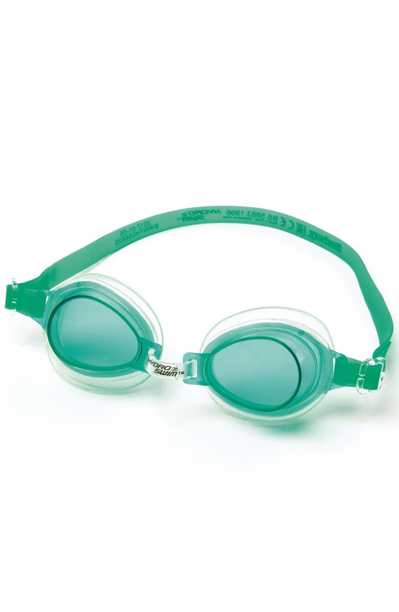 Hydro-Swim Lil' Lightning Swimmer Goggles, Alternate, color, Green