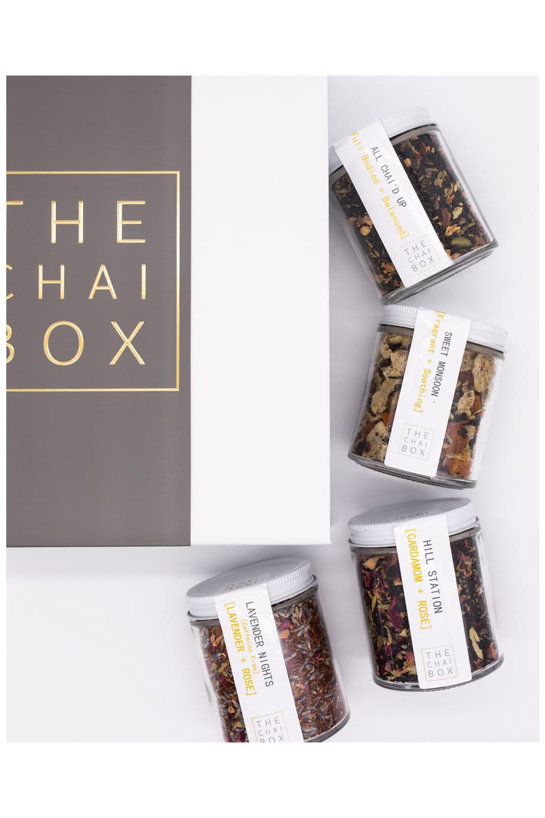 The Chai Lovers Gift Set, Alternate, color, WHITE