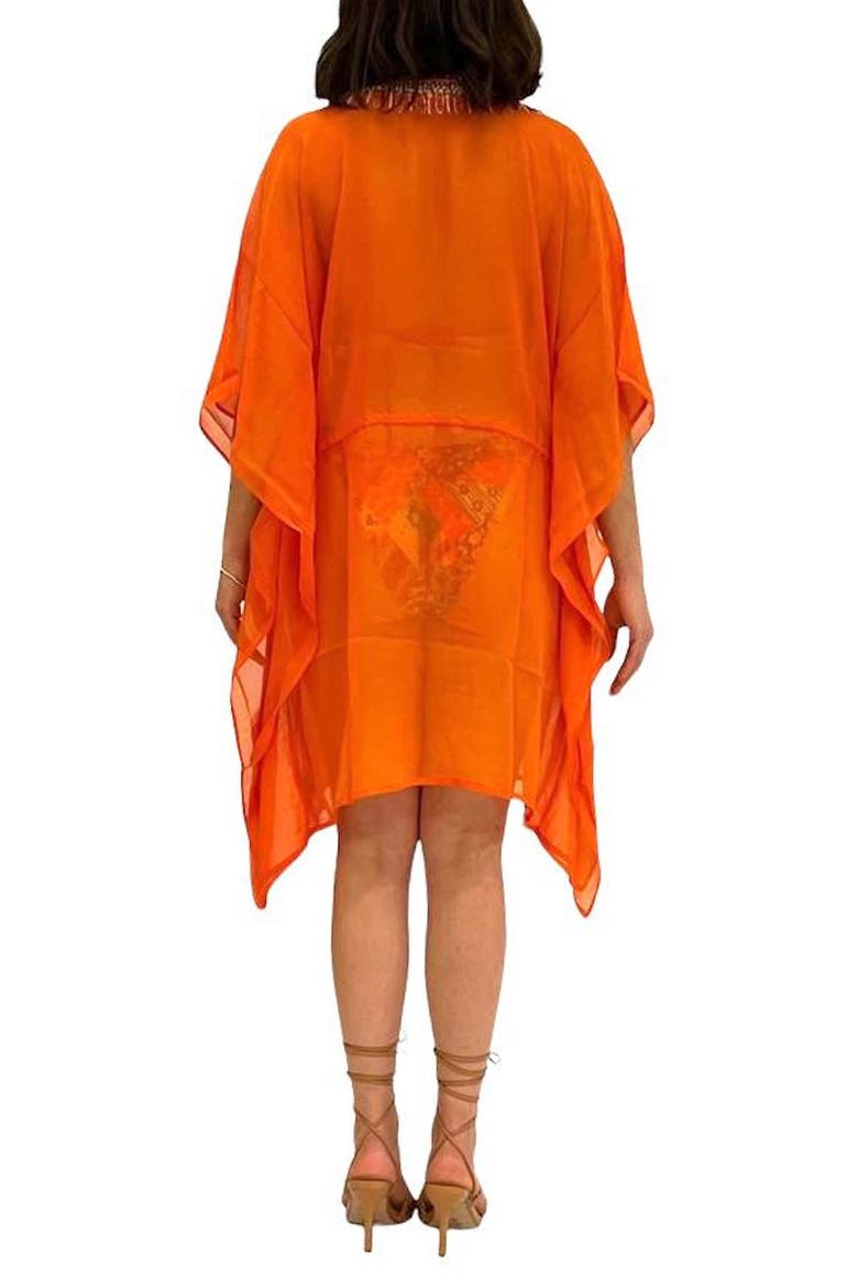 Sexy Embellished Coverup, Alternate, color, SALMON