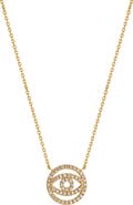 Karma and Luck Evil Eye Gold Plated Women's Pendant Necklace - Silent Glow