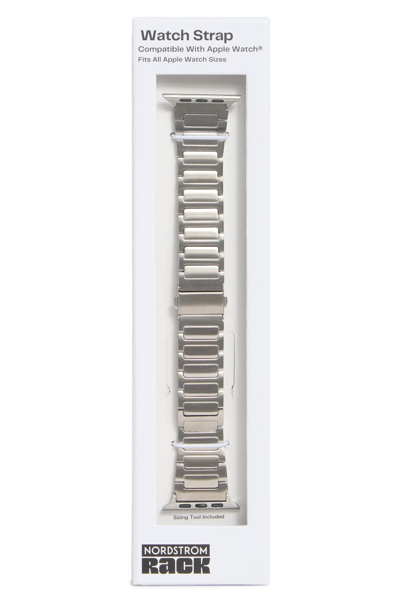 Apple Watch® Linked Watchband, Main, color, STAINLESS