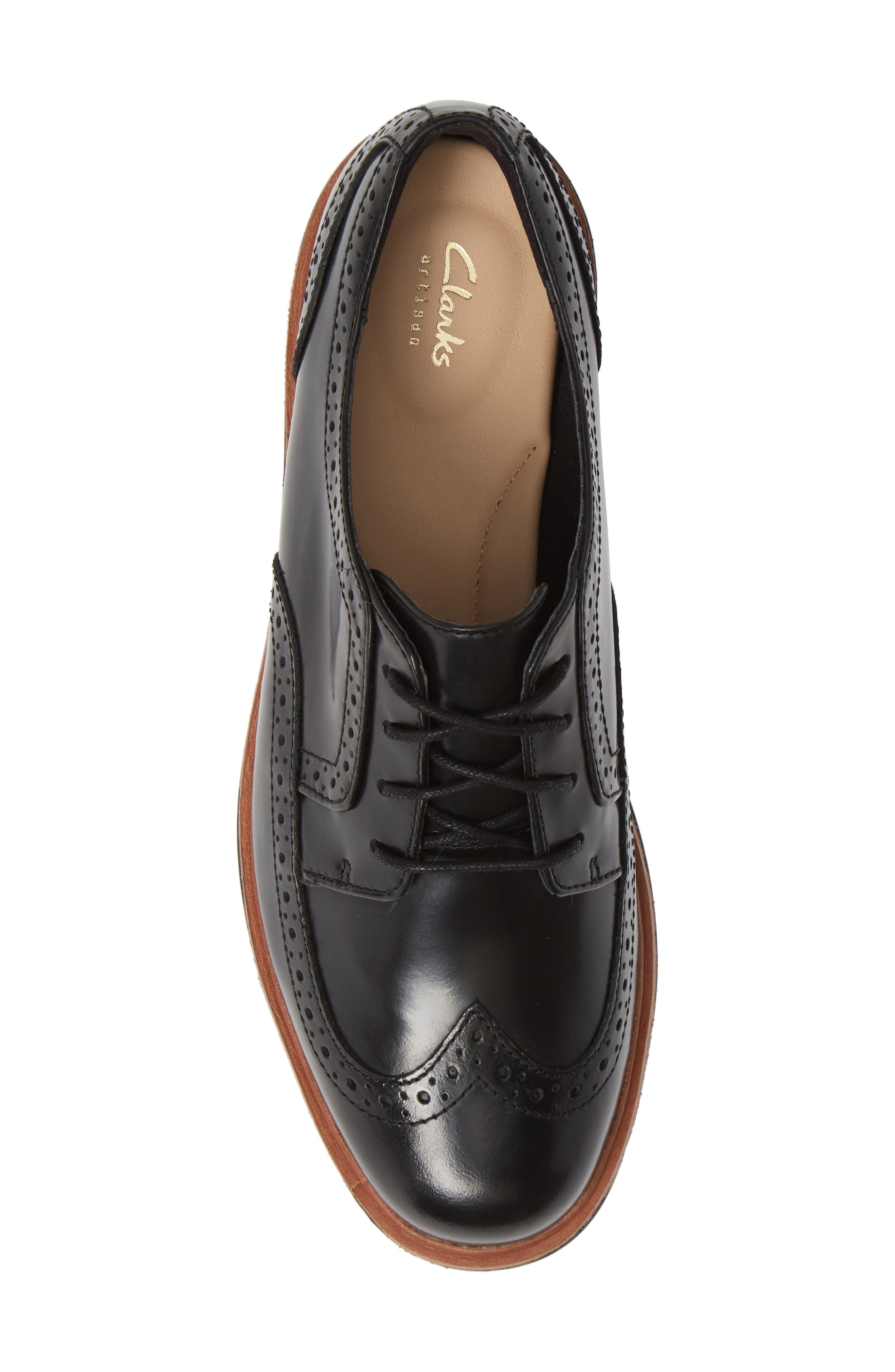 Clarks<sup>®</sup> Teadale Maira Wingtip Derby, Alternate, color, 