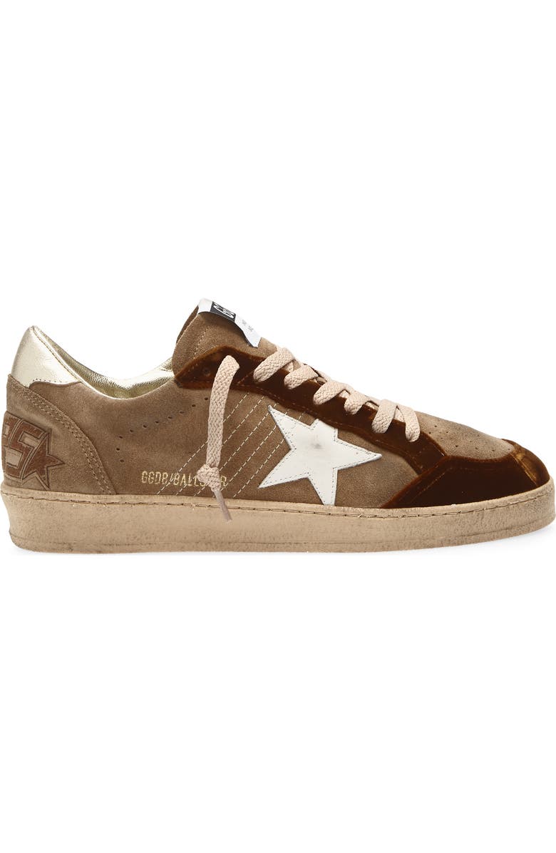 Golden Goose Ball Star Low Top Sneaker, Alternate, color, Tabacco/ Cognac/ Milk