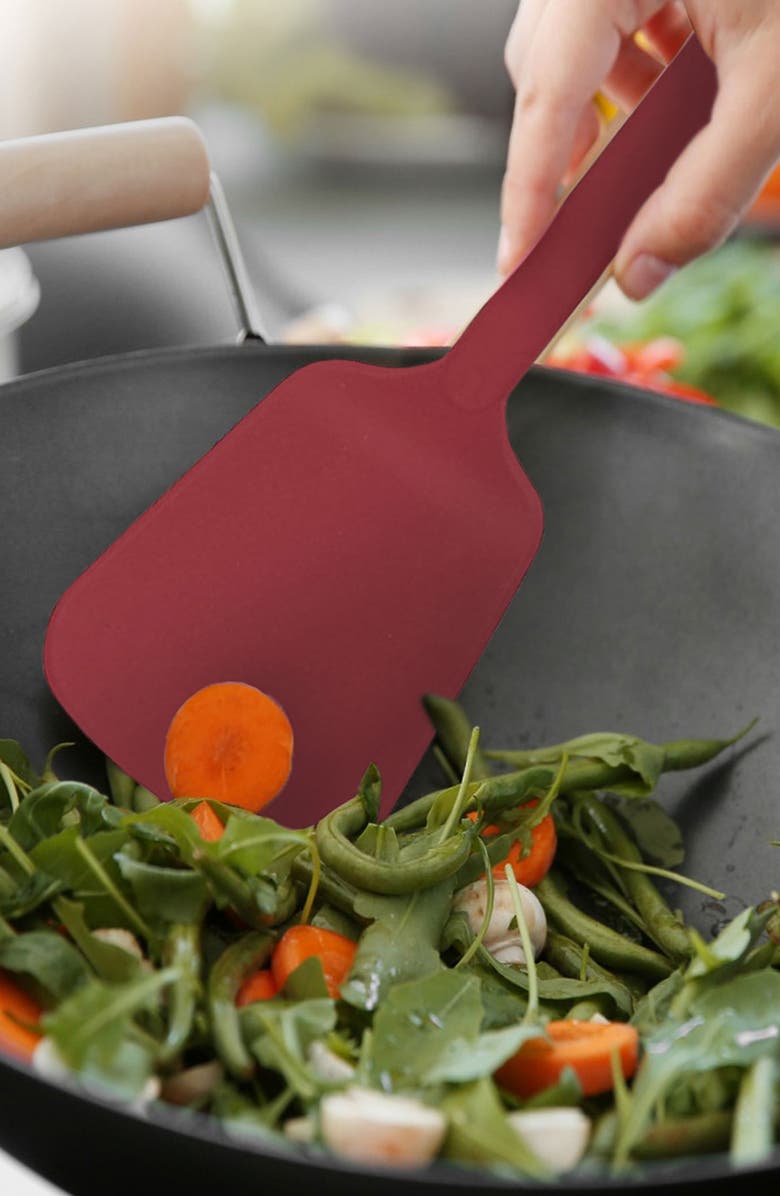 KALUNS Cooking Utensil 10-Piece Set, Alternate, color, Red