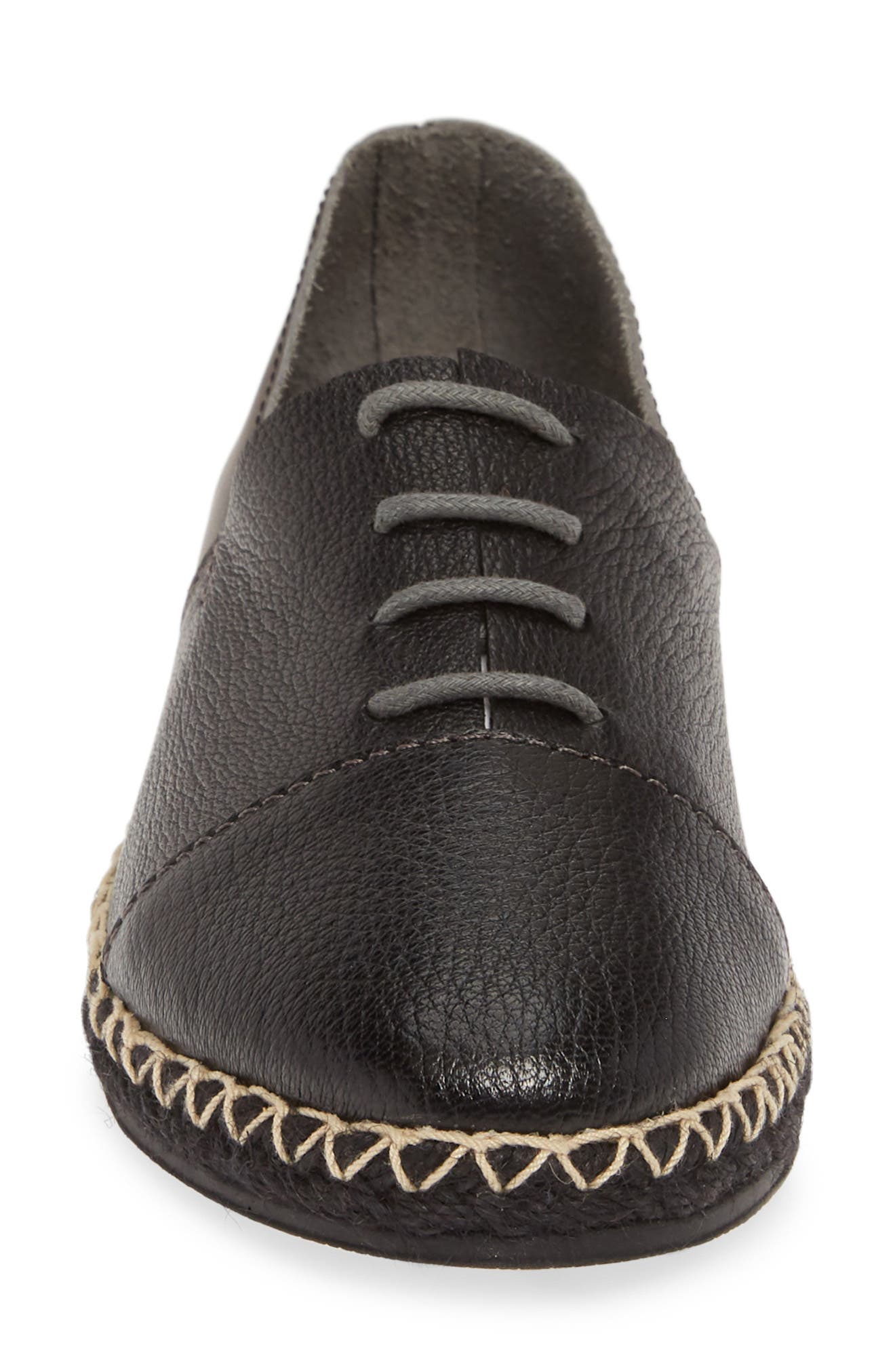 Evolve Espadrille, Alternate, color, BLACK LEATHER