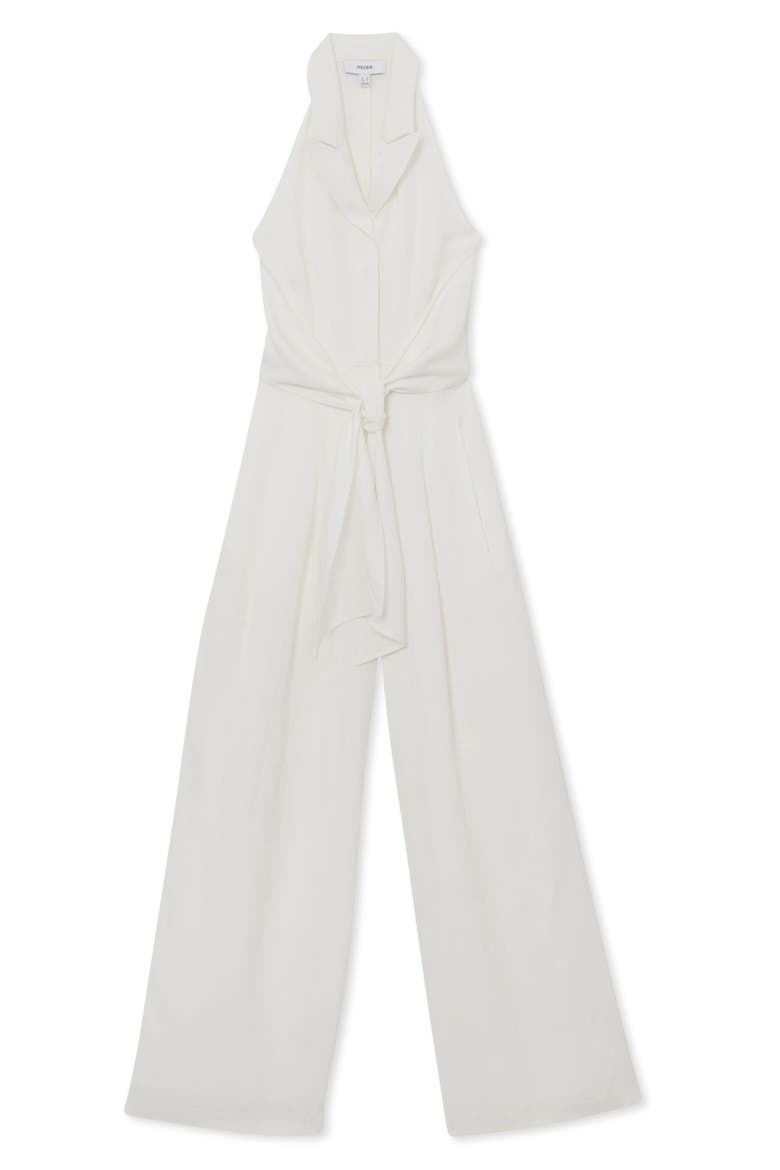 Taya Wide Leg Jumpsuit, Alternate, color, IVORY