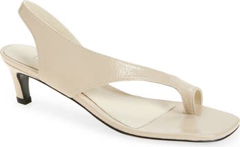 TOTEME Kitten Heel Toe Loop Sandal (Women) | Nordstrom