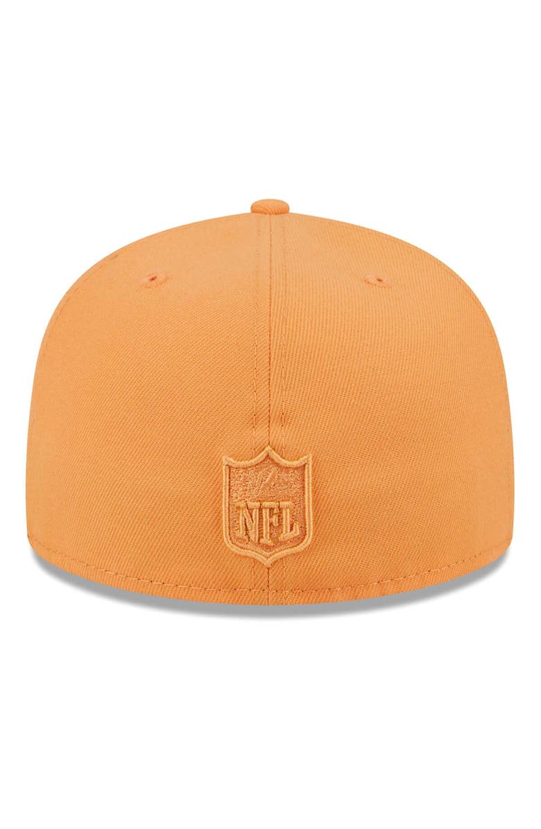New Era Men's New Era Orange Cincinnati Bengals Color Pack 59FIFTY Fitted Hat, Alternate, color,