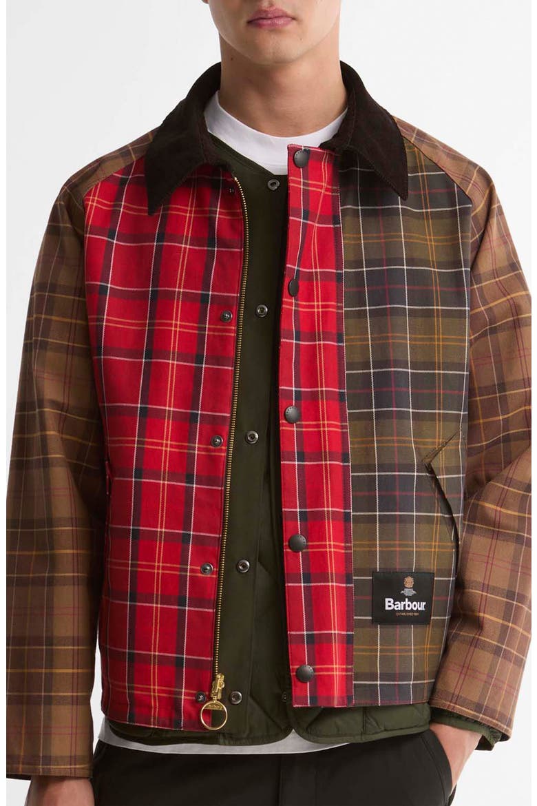 OS Reversible Transport Jacket, Alternate, color, SAGE MULTI