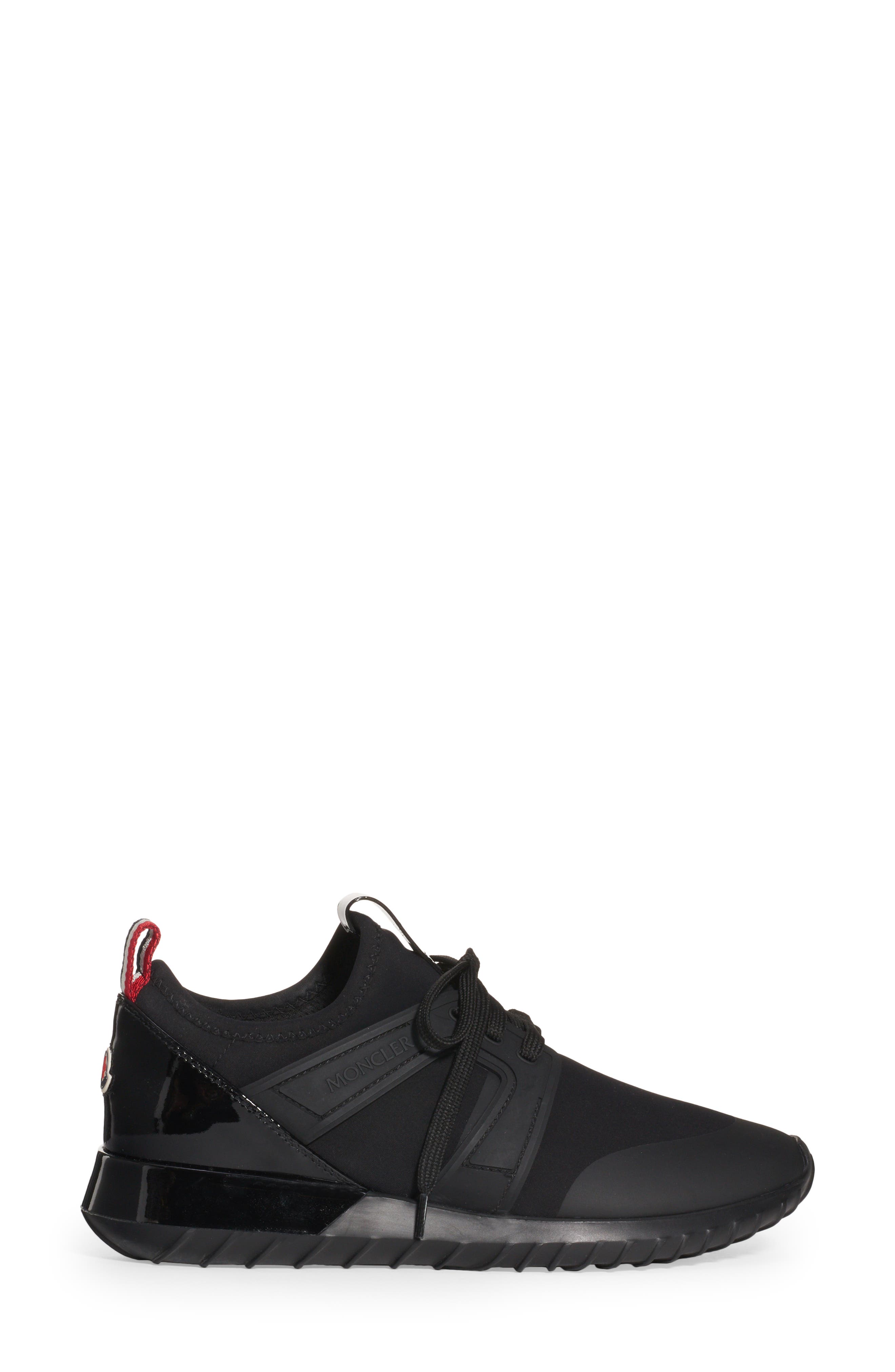 Meline Sneaker, Alternate, color, BLACK