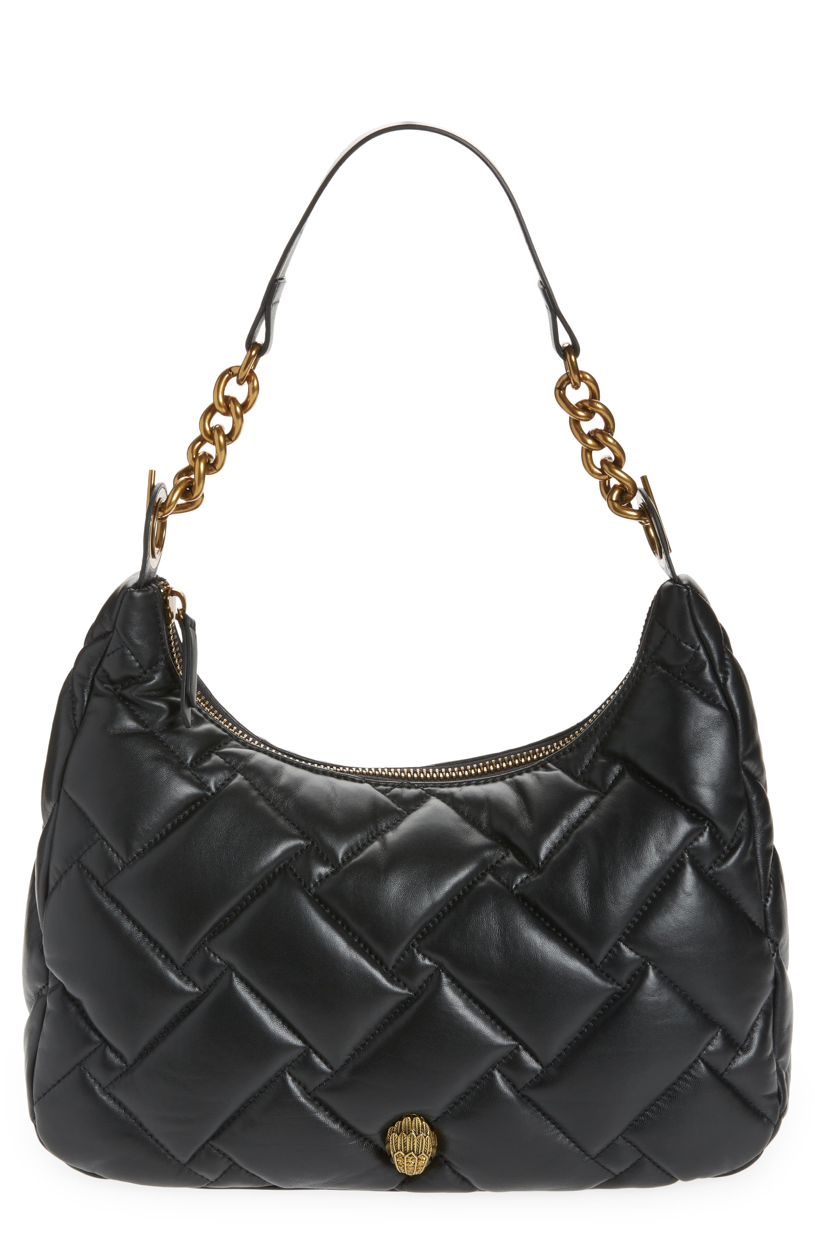 Kurt Geiger London Large Kensington Soft Leather Hobo, Main, color, 