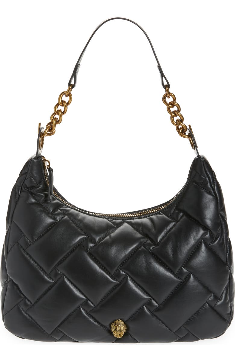 Kurt Geiger London Large Kensington Soft Leather Hobo, Main, color,
