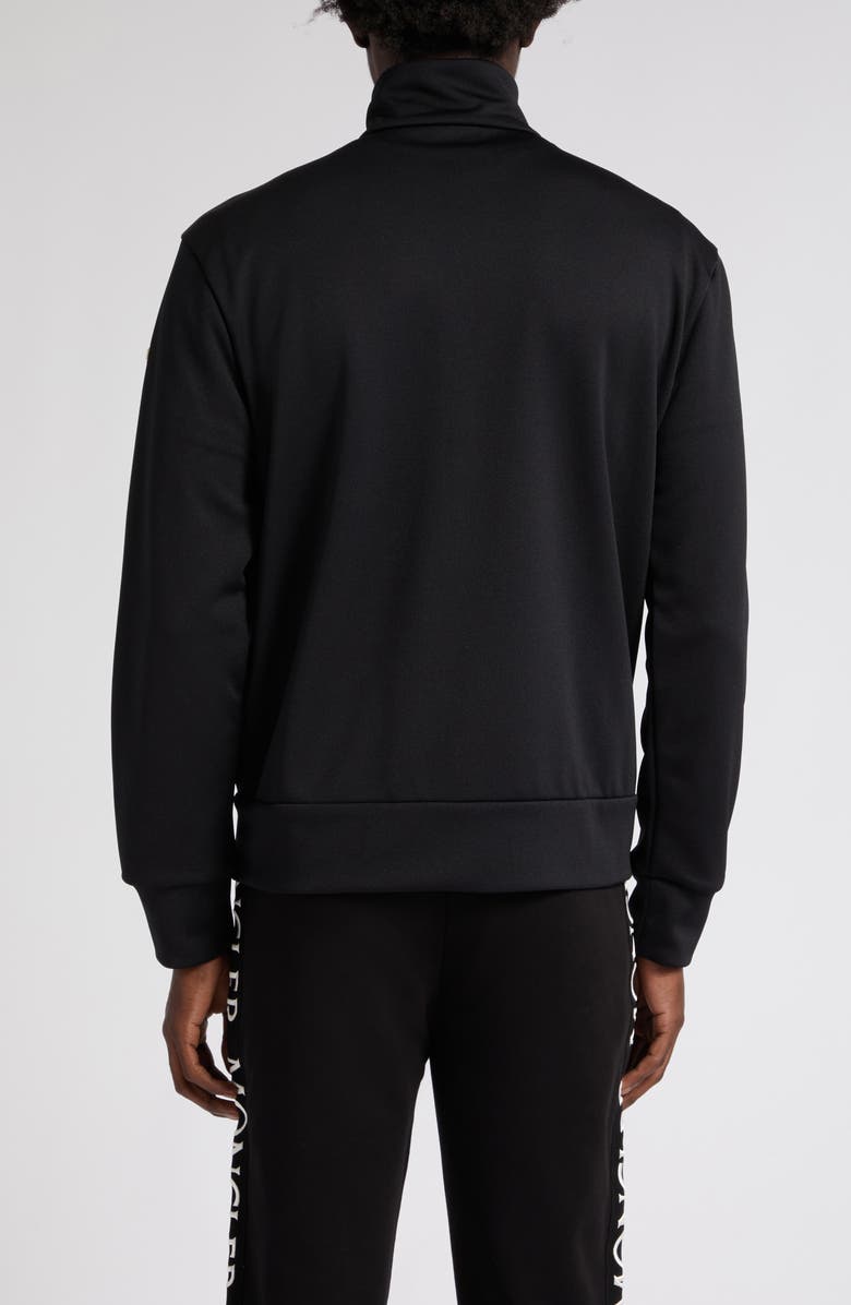 Moncler Stripe Detail Zip-Up Jacket, Alternate, color, 