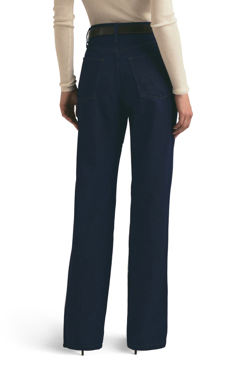 Favorite Daughter The Jennifer Super High Waist Straight Leg Jeans, Alternate, color, Stout