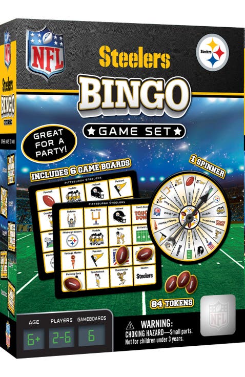 Pittsburgh Steelers NFL Bingo Game