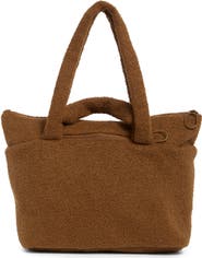Thacker Glenn Medium Faux Shearling Tote