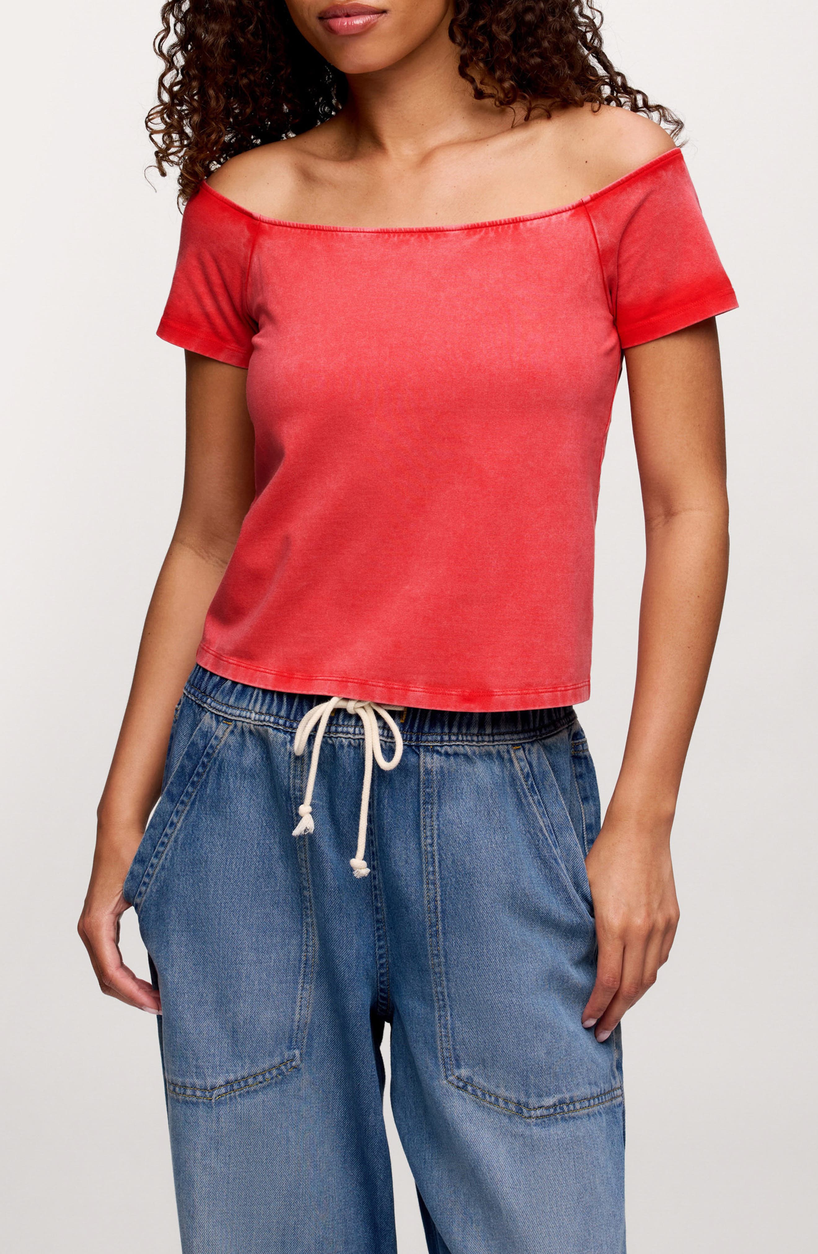 Ease Off the Shoulder Top - image 3