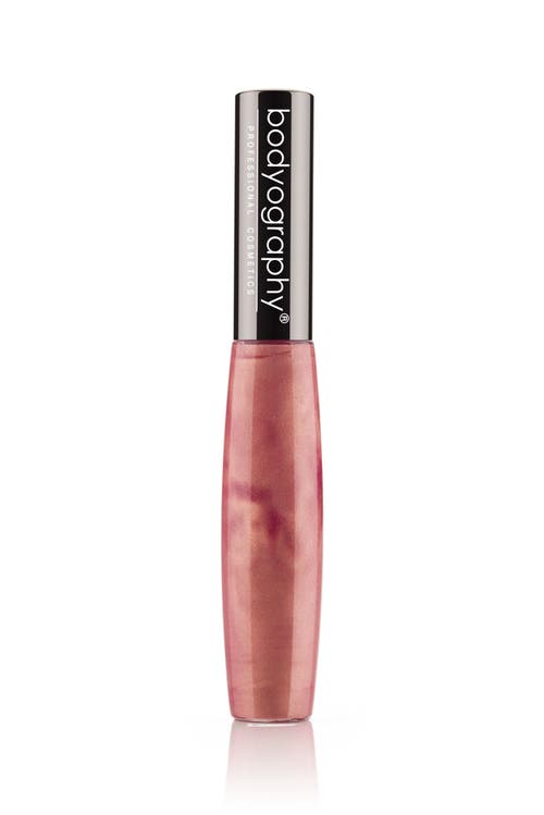 Shop Bodyography Lip Gloss Darling -pink (sheer/shimmer) 0.3oz In Lux -peach (shimmer)