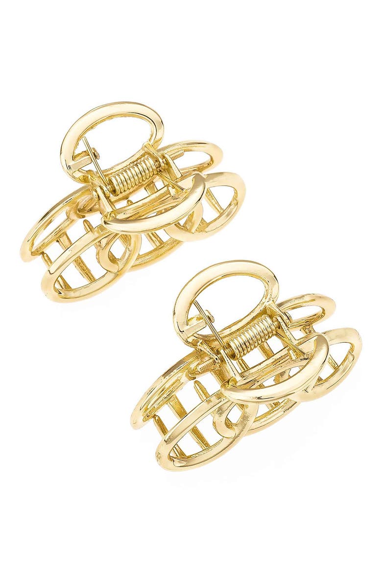 Assorted 2-Pack Jaw Clips, Alternate, color, GOLD