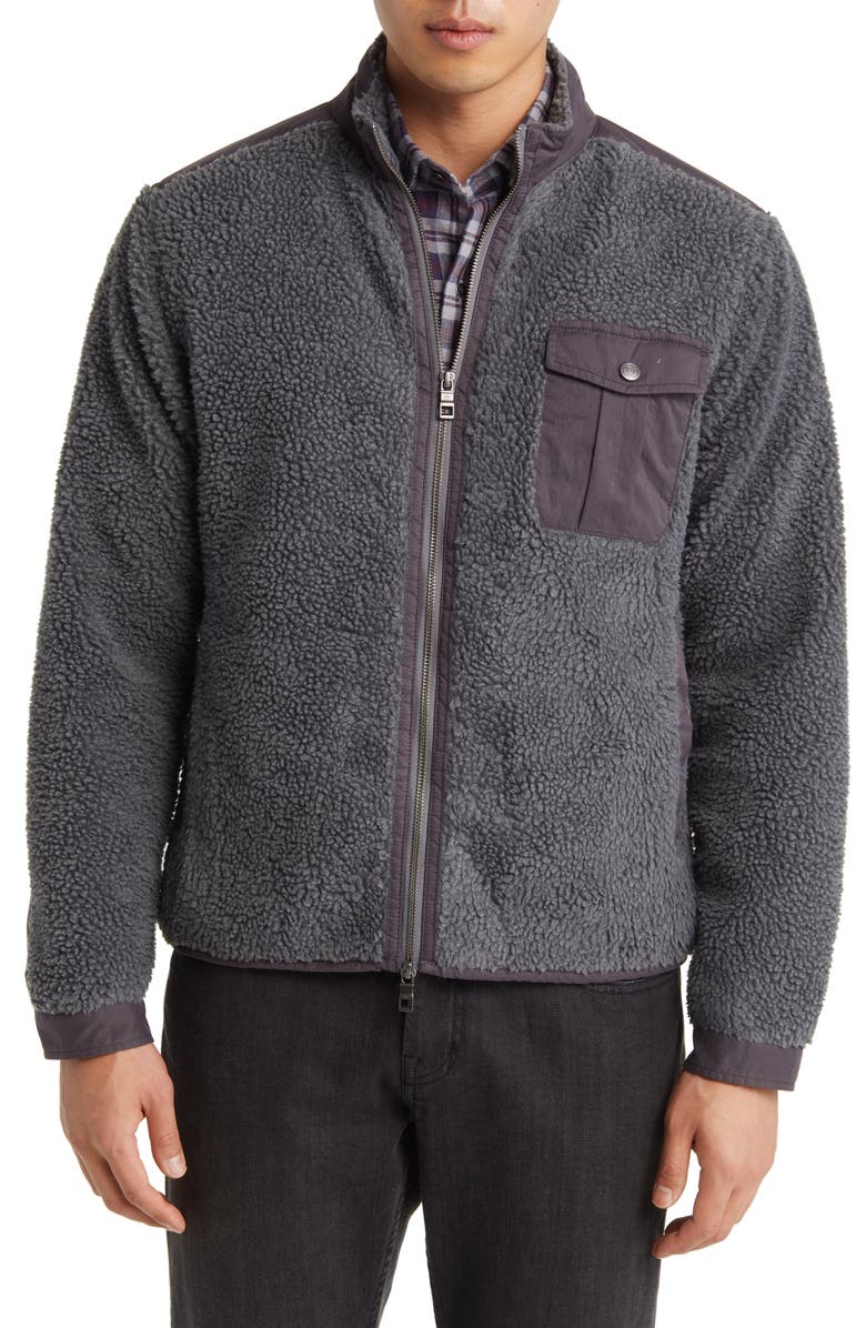 Peter Millar Autumn High Pile Fleece Jacket, Alternate, color, 