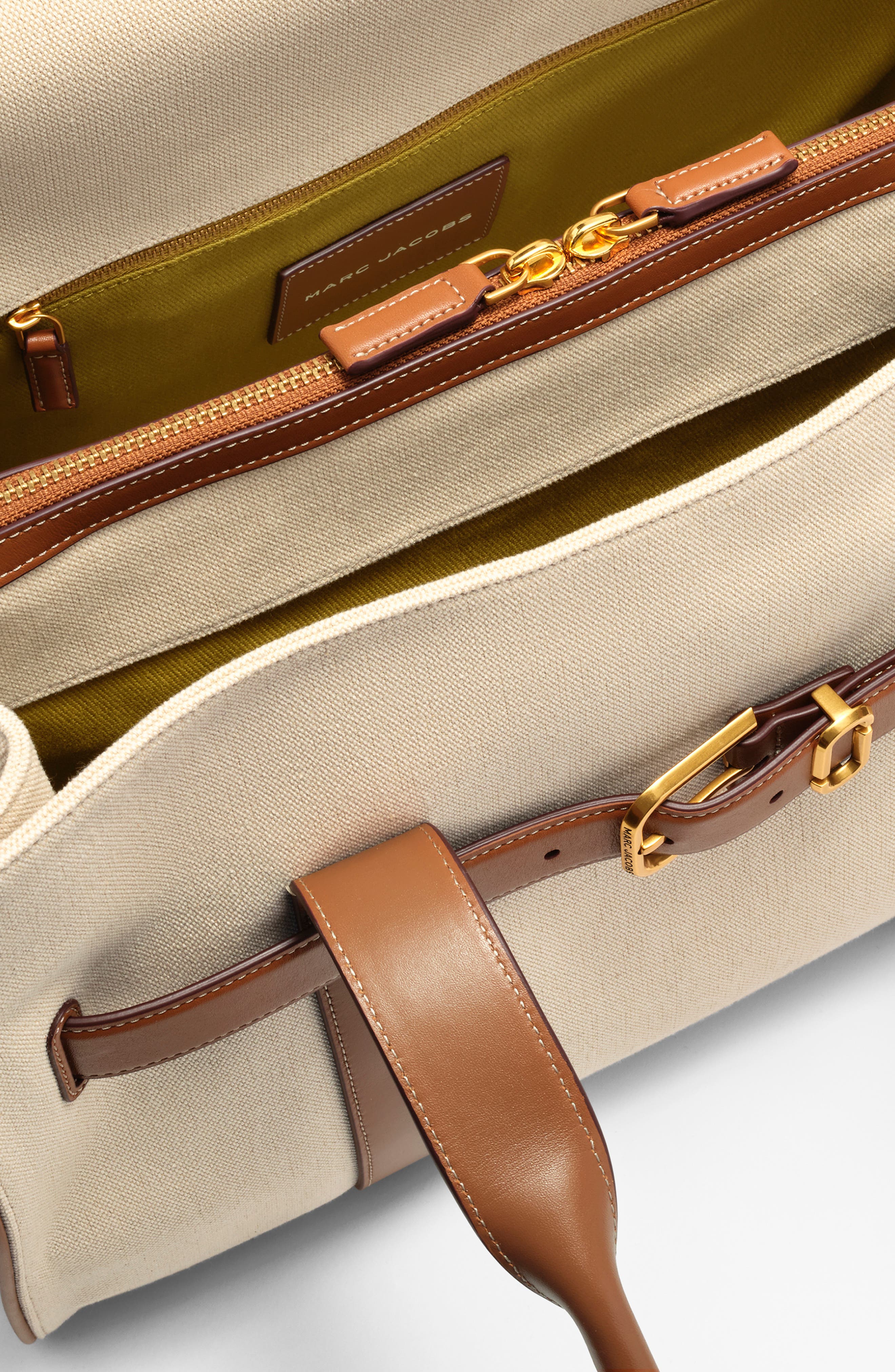 Marc Jacobs Dakota Canvas Tote, Alternate, color, Beige/Argan Oil