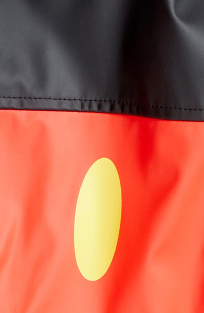 Western Chief Mickey Mouse Hooded Raincoat, Alternate, color,