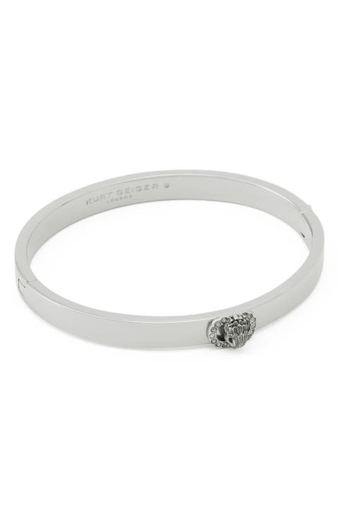 Chelsea Eagle Head Hinge Bangle
