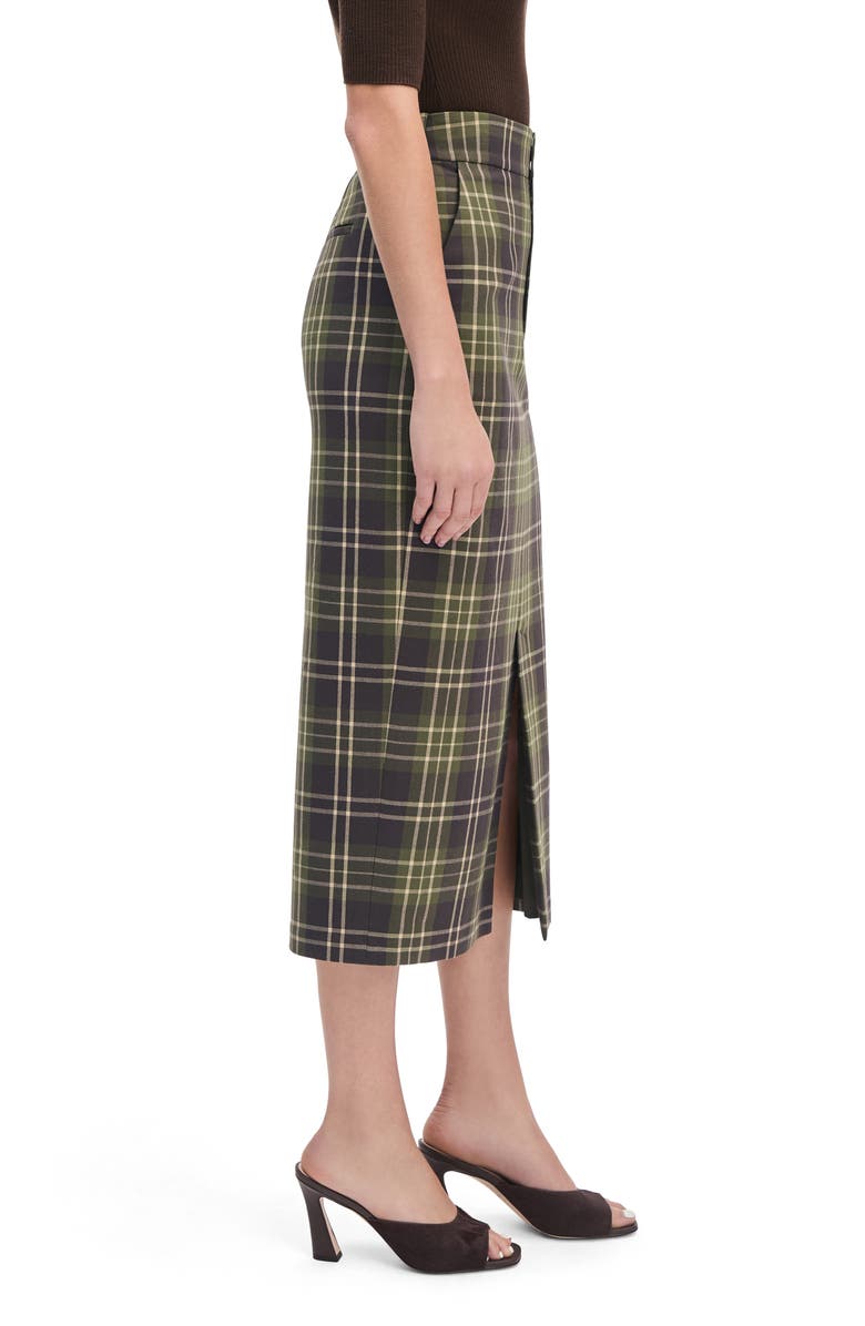 Favorite Daughter The Meyer Plaid Midi Skirt, Alternate, color, Countryside Plaid