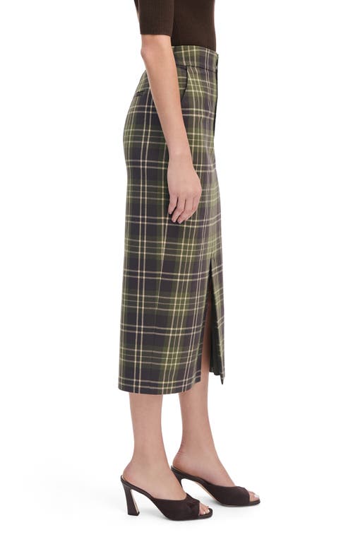 Favorite Daughter The Meyer Plaid Midi Skirt In Multi