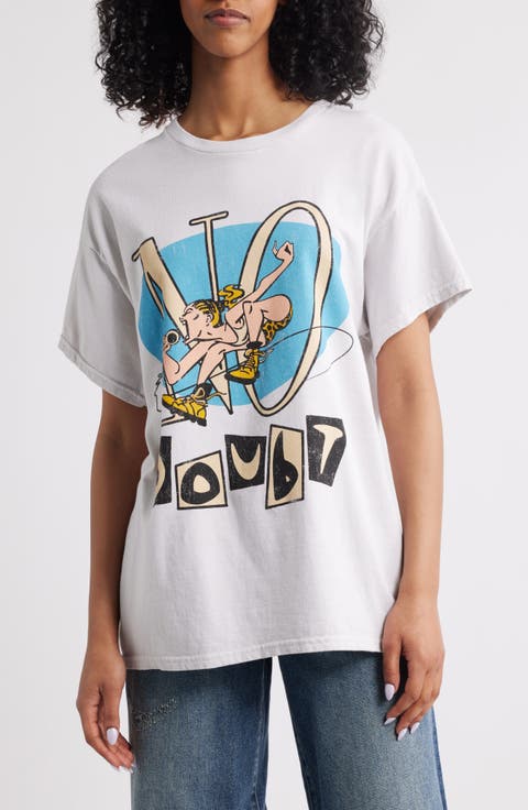 No Doubt Cotton Graphic T-Shirt
